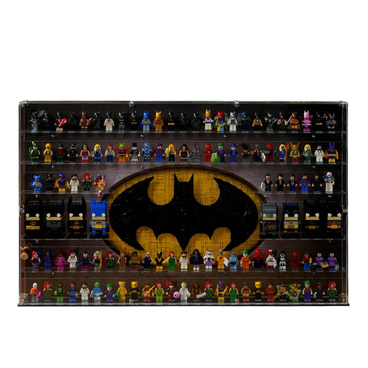Best Wall Display Case for 124 LEGO DC Minifigures