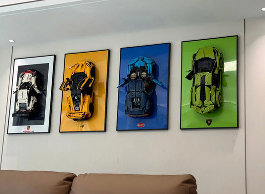 How to Display LEGO Bugatti Chiron 42083 in a Small Home in the UK