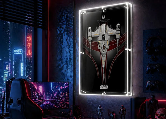 Why a Wall Display Case Suits the LEGO® Star Wars™ N-1 Starfighter™ So Well
