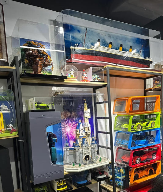 Best Small Display Cabinets for Collectibles in the UK (Mini & Glass Options) - brickzonehub