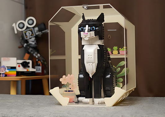 Best Display Case for LEGO® Tuxedo Cat 21349