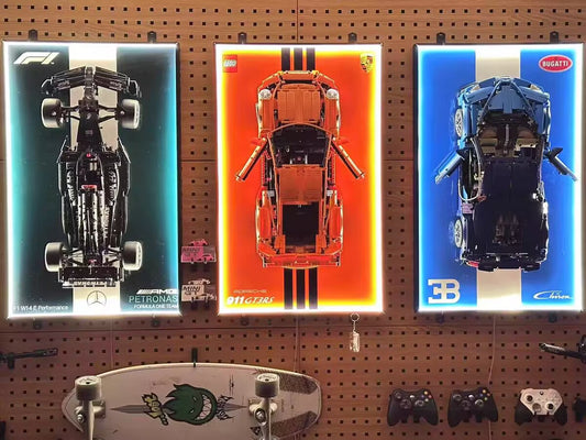 Durable LEGO Display Frames: Acrylic vs Glass vs Wood