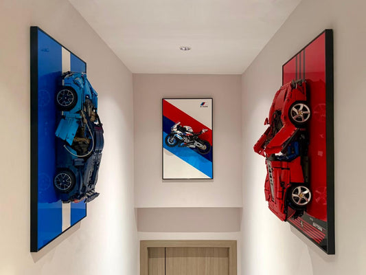Why a Display Frame Works So Well for LEGO® BMW M 1000 RR 42130