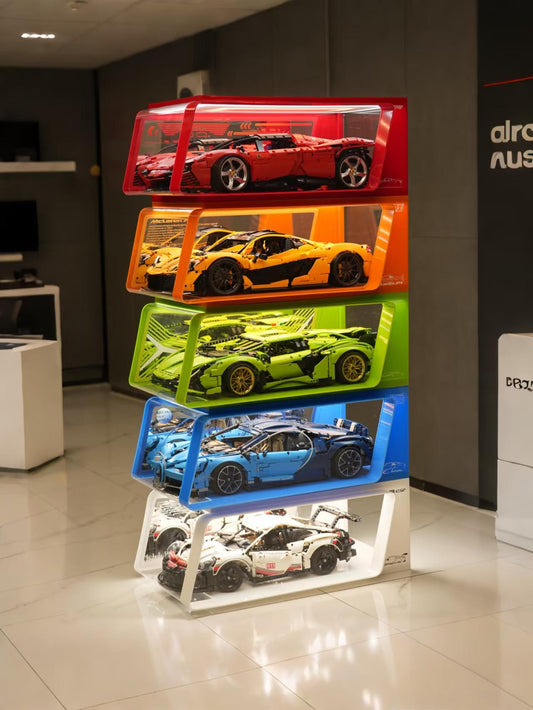 Display Cabinets with Lights: How to Highlight Your LEGO Masterpieces - brickzonehub