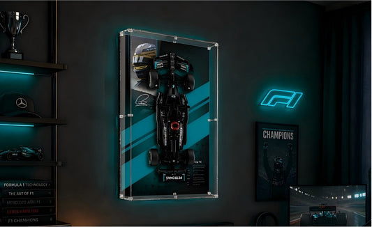 Space-Saving Display Ideas for LEGO® Mercedes F1 42171