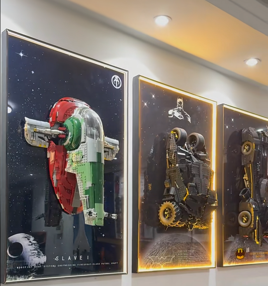 Space-Saving Display Ideas for LEGO® Batmobile™ Tumbler 76240