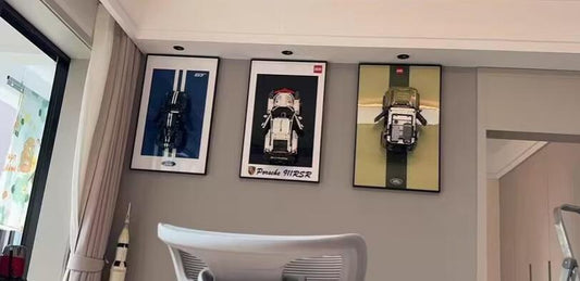 Why a Wall Display Frame Works So Well for LEGO® Technic™ 2022 Ford GT 42154