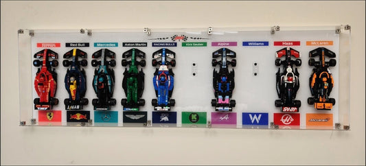 Exclusive LEGO F1 Displays & Wall Mount Ideas - brickzonehub