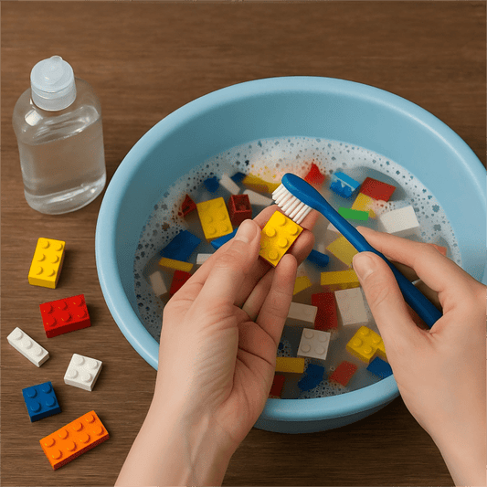🧼 How to Clean and Restore Pre-Owned LEGO Bricks - brickzonehub