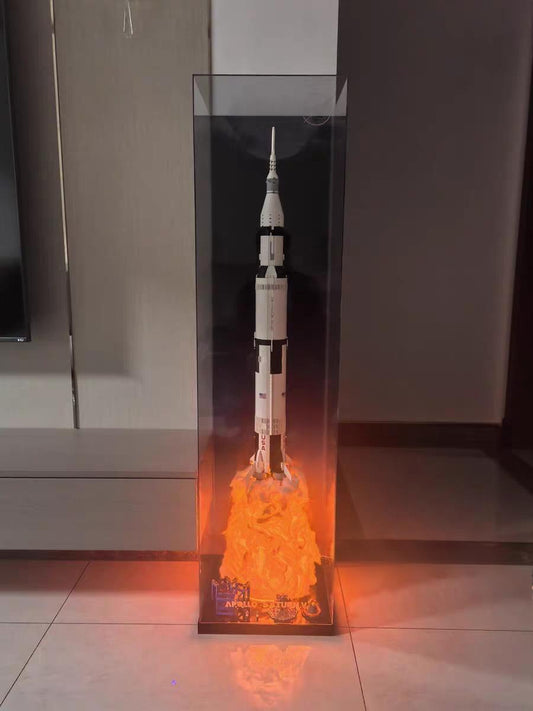 How to Display LEGO Saturn V: The Complete UK Guide for a Stunning Rocket Showcase - brickzonehub