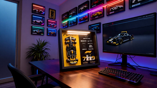How to Display the New LEGO Speed Champions F1 Cars (77252–77257) – UK Guide - brickzonehub