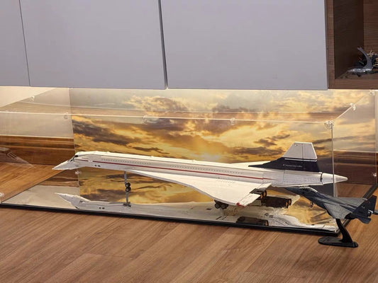 Iconic LEGO® Display Stands – Saturn V, Concorde & Classic Sets - brickzonehub