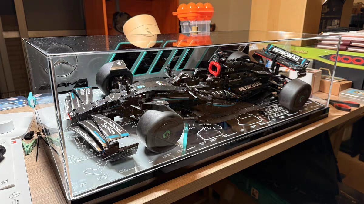 LEGO F1 Display Cases UK | Dust-Proof Acrylic Cases – brickzonehub