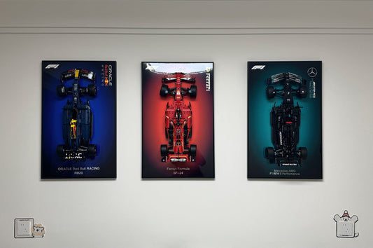 LEGO F1 Display Frames UK | Wall-Mounted Formula 1 Frames - brickzonehub