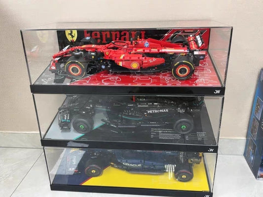 LEGO F1 Team Display Cases UK | Ferrari, Red Bull & Mercedes - brickzonehub
