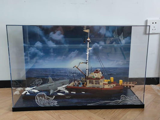 LEGO Jaws & Movie Collectible Display Cases - brickzonehub