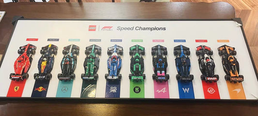 LEGO Speed Champions F1 Display Frames - brickzonehub
