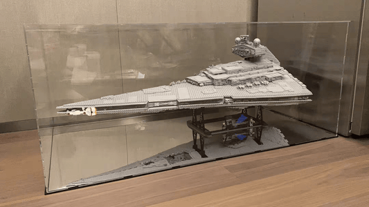 LEGO Star Destroyer Display Case UK | Premium Dust-Free Display - brickzonehub