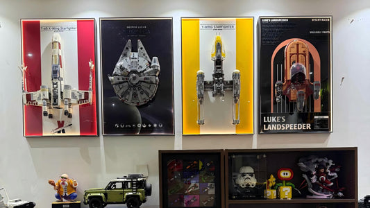 LEGO Star Wars Display Frames UK | Wall-Mounted Frames for Collectors - brickzonehub