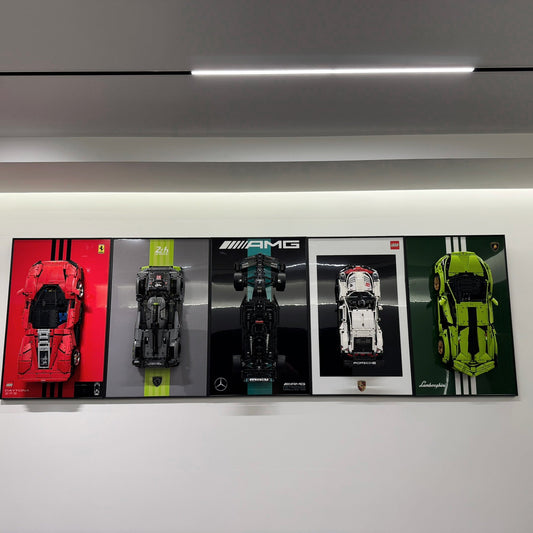 LEGO Technic F1 & Supercar Displays UK - brickzonehub