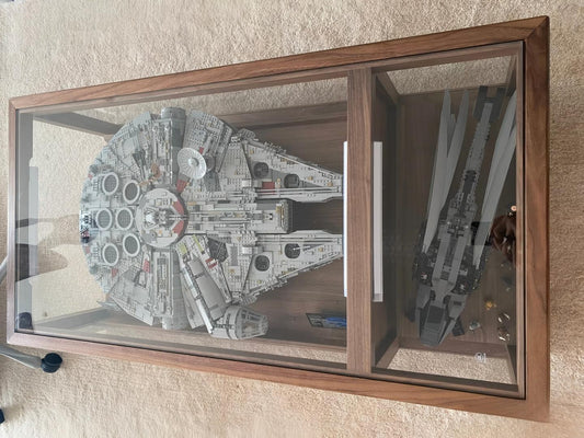 Millennium Falcon LEGO Display Case UK | Dust-Proof Acrylic Case - brickzonehub