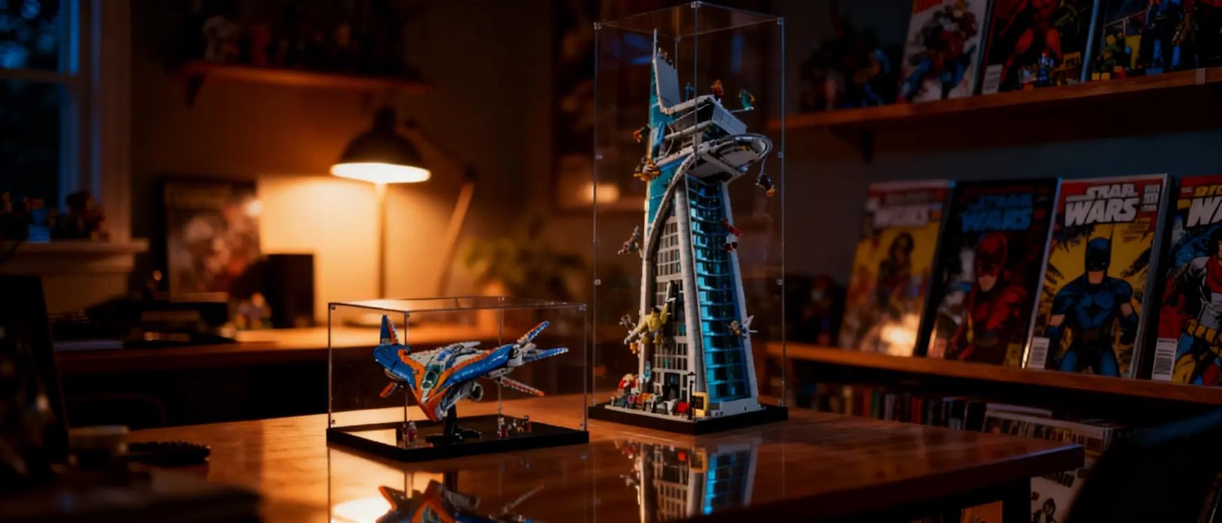 LEGO® Marvel™ Display Cases - brickzonehub