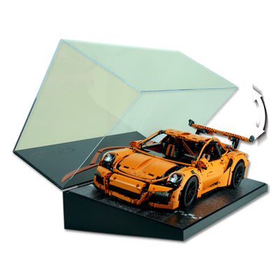 lego-Acrylic Display Case for LEGO® 42056 Porsche 911 GT3 RS-collectors-uk