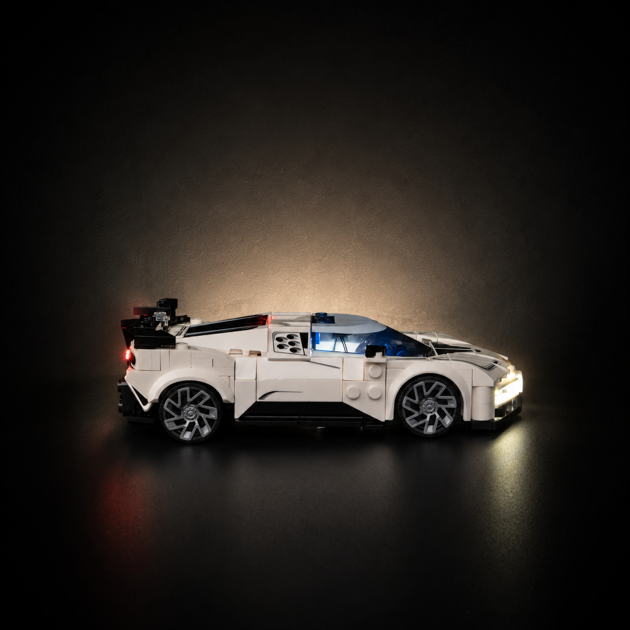 Premium-Wanddisplay kompatibel mit LEGO® Technic™ McLaren F1 42141 Stil D