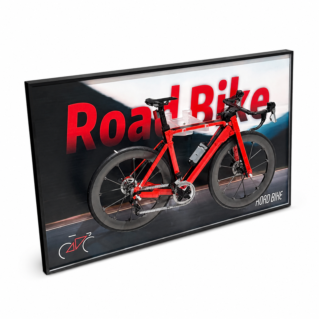 Wall Display Case for LEGO® Road Bike 11380