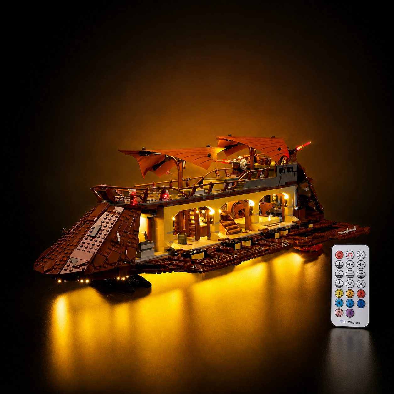 Premium-Wanddisplay kompatibel mit LEGO® Technic™ McLaren F1 42141 Stil D