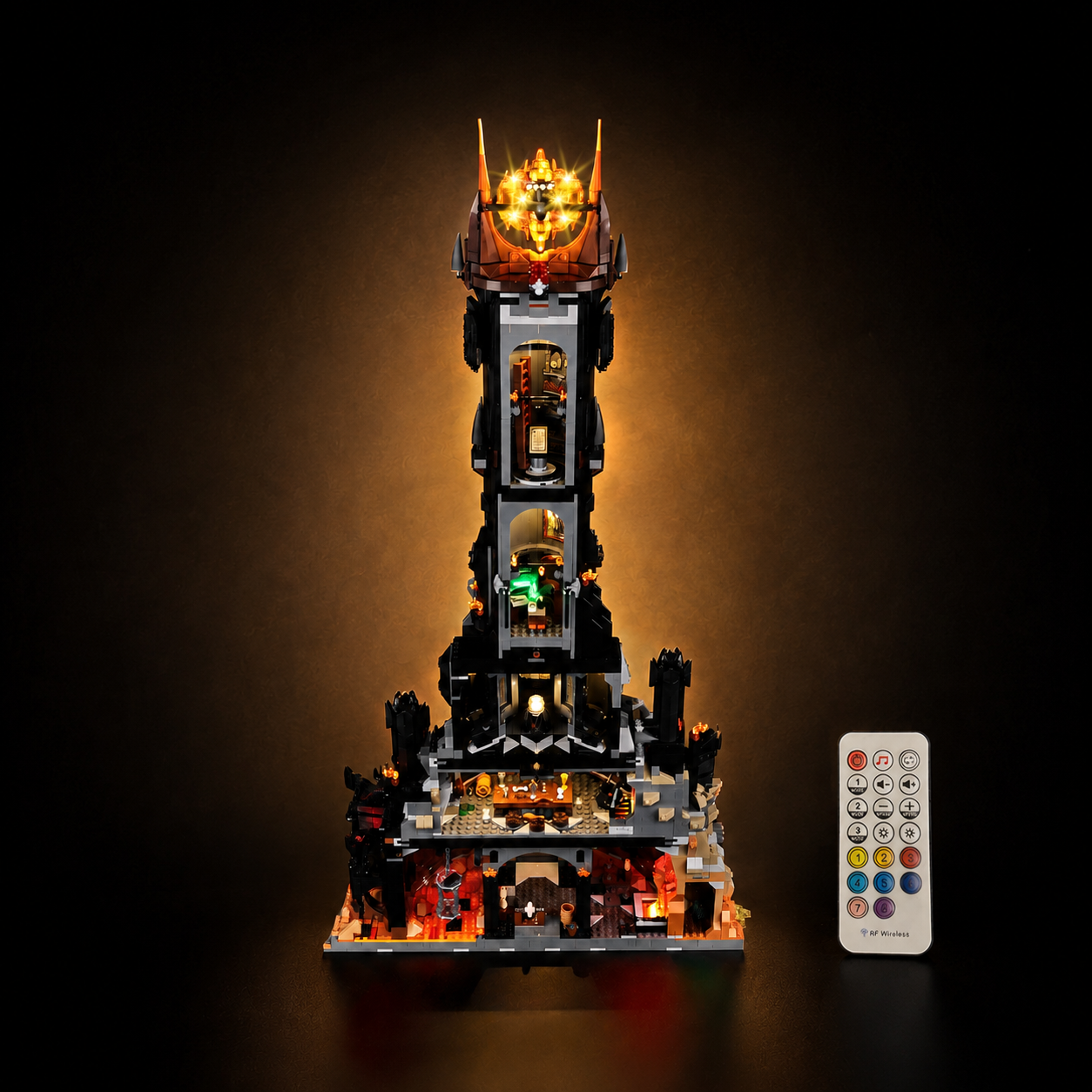 Premium-Wanddisplay kompatibel mit LEGO® Technic™ McLaren F1 42141 Stil D