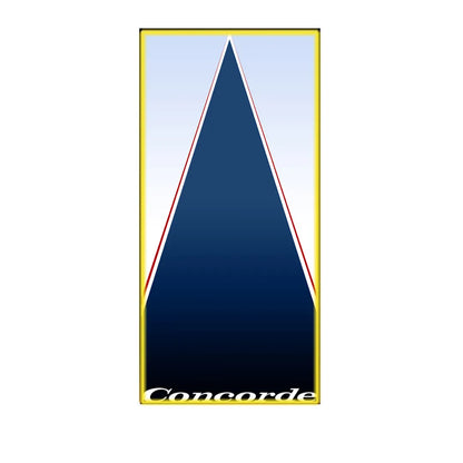 Wall Display Frame for LEGO® Icons Concorde 10318 | Supersonic Legacy