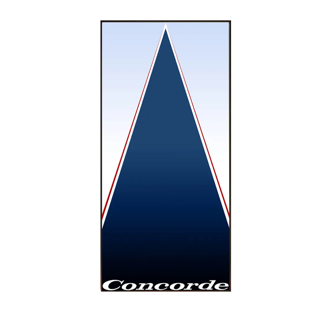 Wall Display Frame for LEGO® Icons Concorde 10318 | Supersonic Legacy