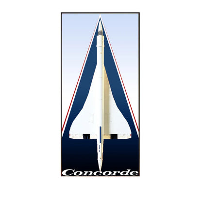 Wall Display Frame for LEGO® Icons Concorde 10318 | Supersonic Legacy
