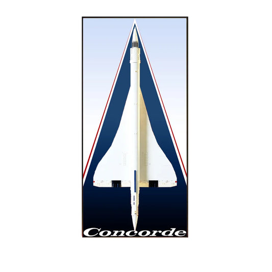 LED-Wanddisplayrahmen für Lego® Concorde Set (10318)