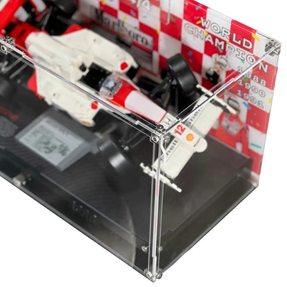 Premium Display Case Compatible with LEGO®Icons for F1 Legends (10330, 10353, 11375)