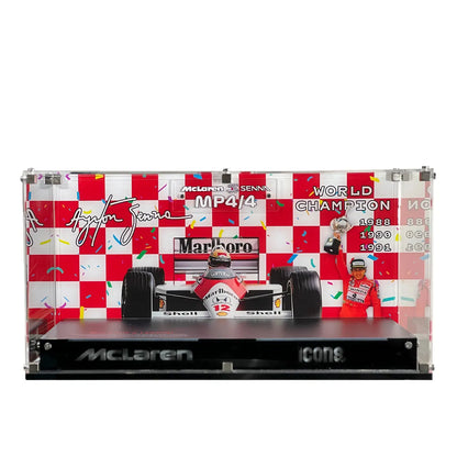 Premium Display Case Compatible with LEGO®Icons for F1 Legends (10330, 10353, 11375)