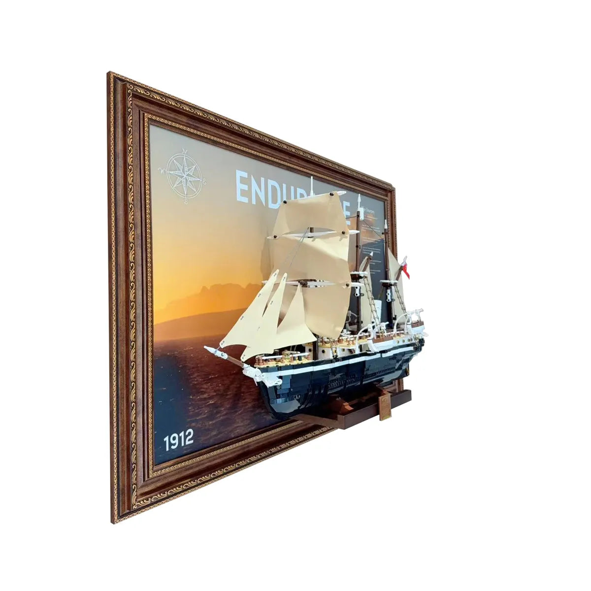 LED-Wanddisplayrahmen für Lego® Concorde Set (10318)