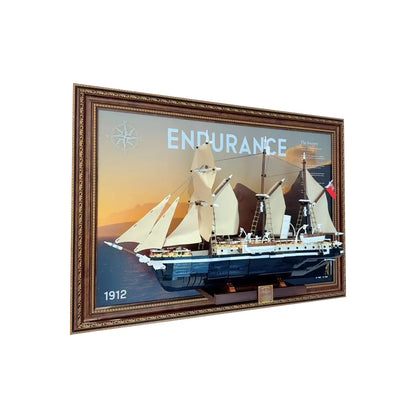 LED-Wanddisplayrahmen für Lego® Concorde Set (10318)