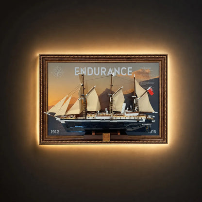 LED-Wanddisplayrahmen für Lego® Concorde Set (10318)