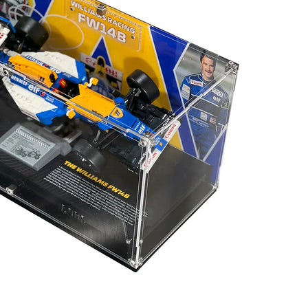 Premium Display Case Compatible with LEGO®Icons for F1 Legends (10330, 10353, 11375)