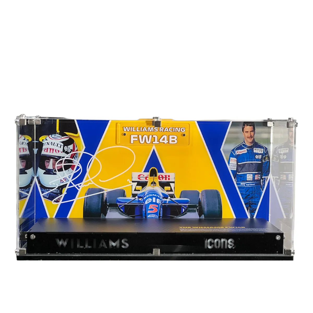 Premium Display Case Compatible with LEGO®Icons for F1 Legends (10330, 10353, 11375)