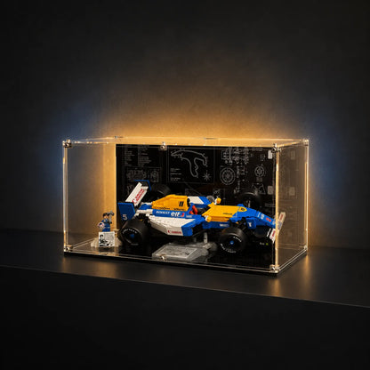 Acryl-Vitrine für LEGO® Williams FW14B &amp; Nigel Mansell 10353