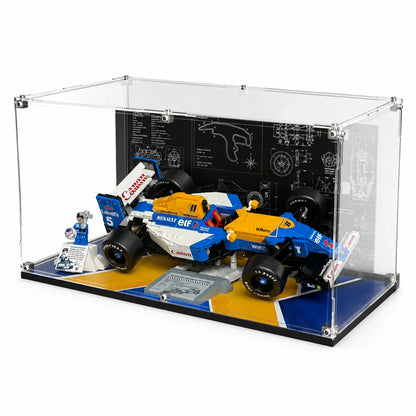 Acryl-Vitrine für LEGO® Williams FW14B &amp; Nigel Mansell 10353