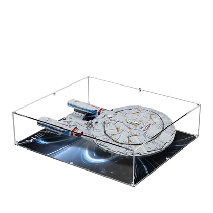 Acrylic Display Case Compatible with LEGO® Icons Star Trek: U.S.S. Enterprise NCC-1701-D™ 10356