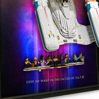 Display-Wandhalterung für LEGO® 75355 Star Wars™ T-65 X-Wing
