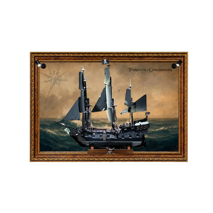 Wanddisplayrahmen kompatibel mit Lego® Peugeot 42156