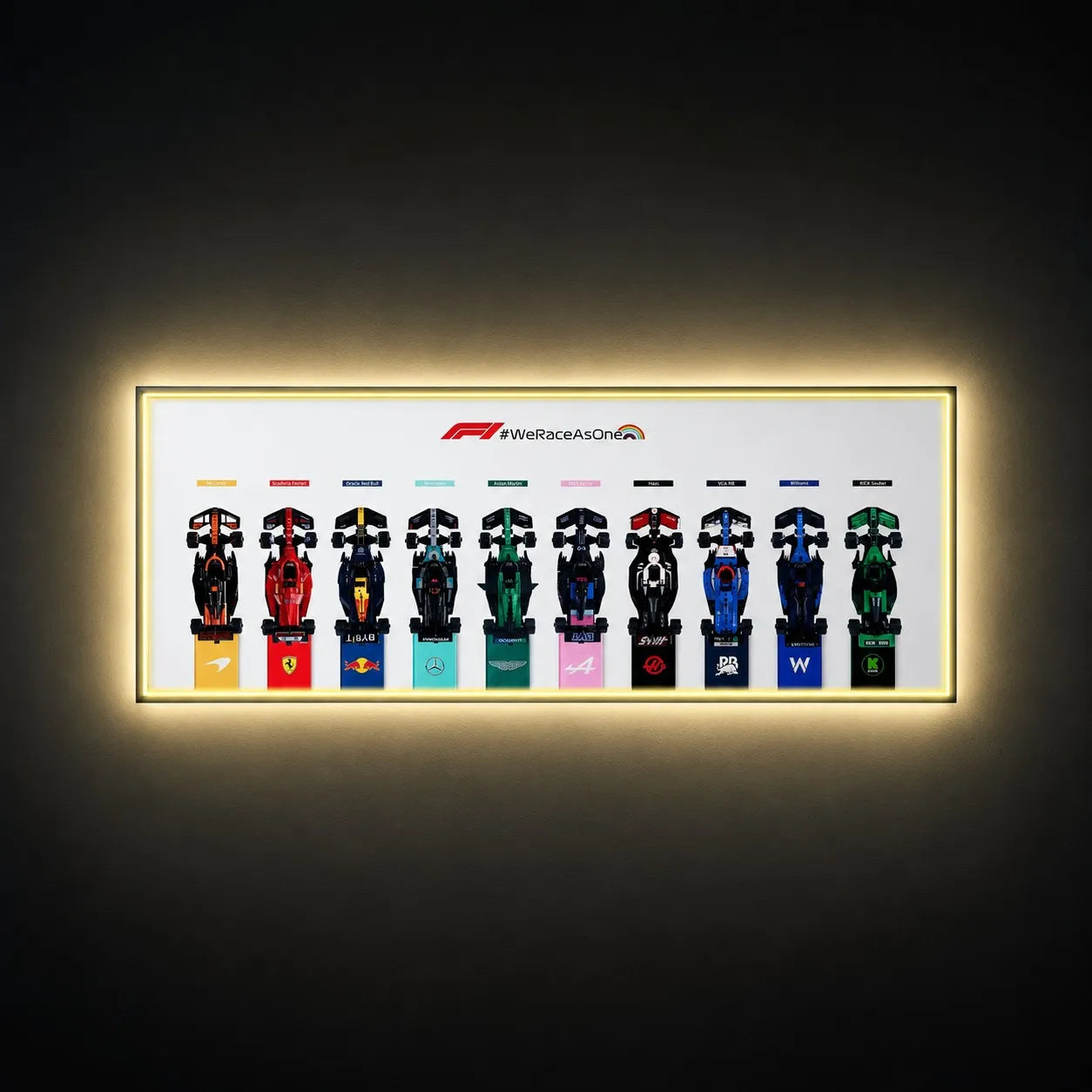 LEGO® Showcase for All Speed Champions F1 Series PLUS Display Frame