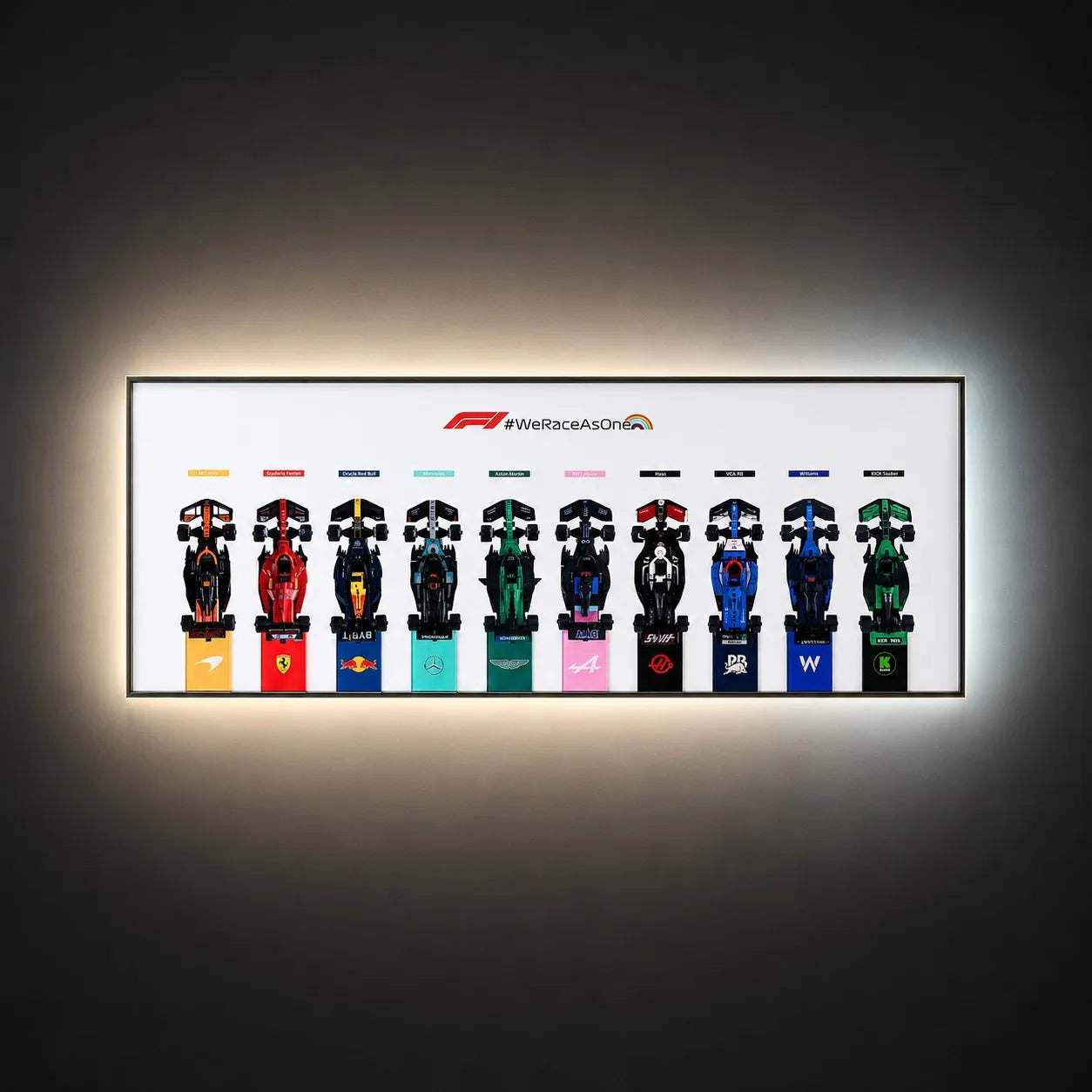 LEGO® Showcase for All Speed Champions F1 Series PLUS Display Frame