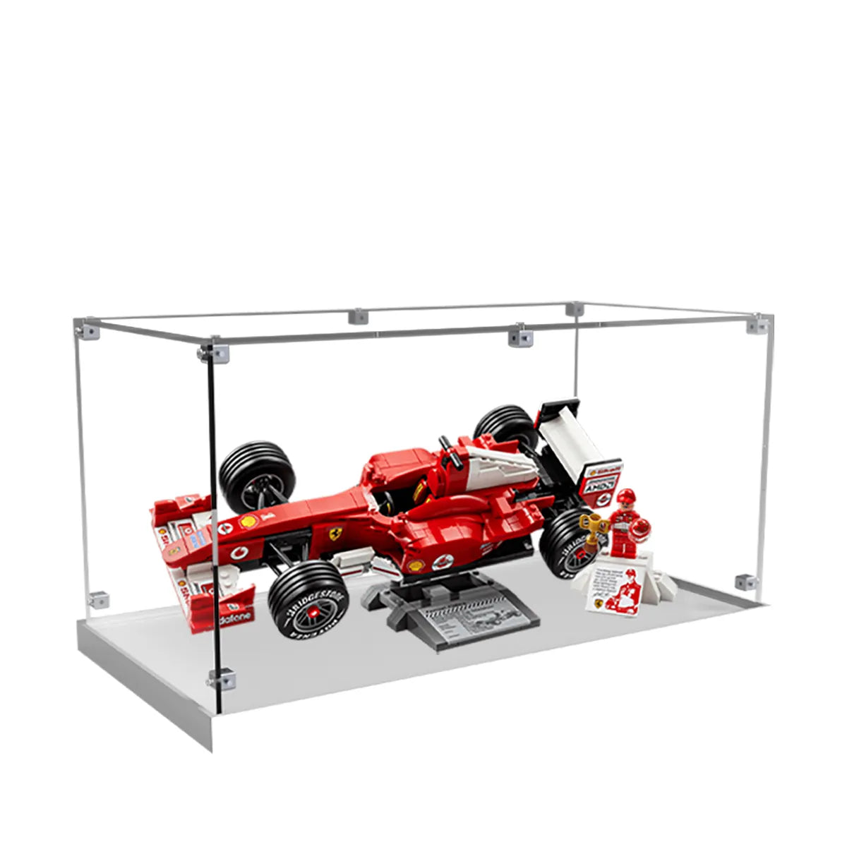 Acrylic Display Case for LEGO® Ferrari F2004 & Michael Schumacher 11375
